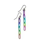 Paperclip Drop Earrings