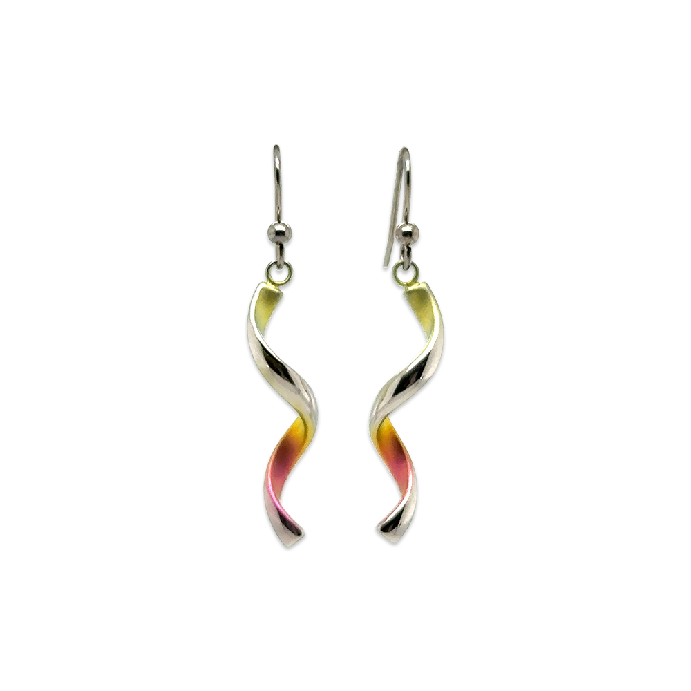 Spiral Drop Earrings