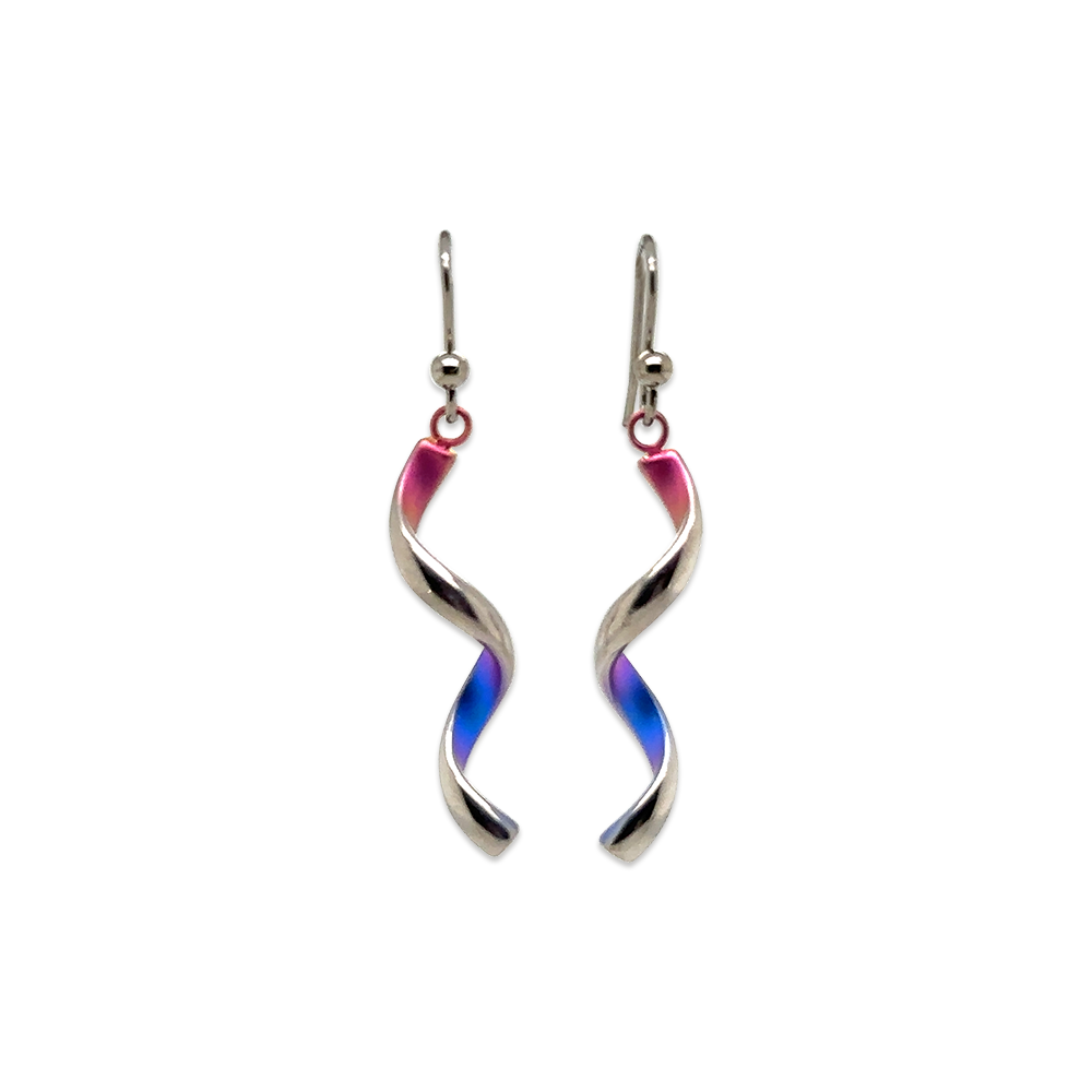 Spiral Drop Earrings