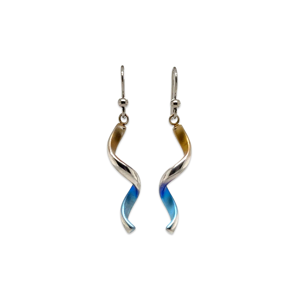 Spiral Drop Earrings