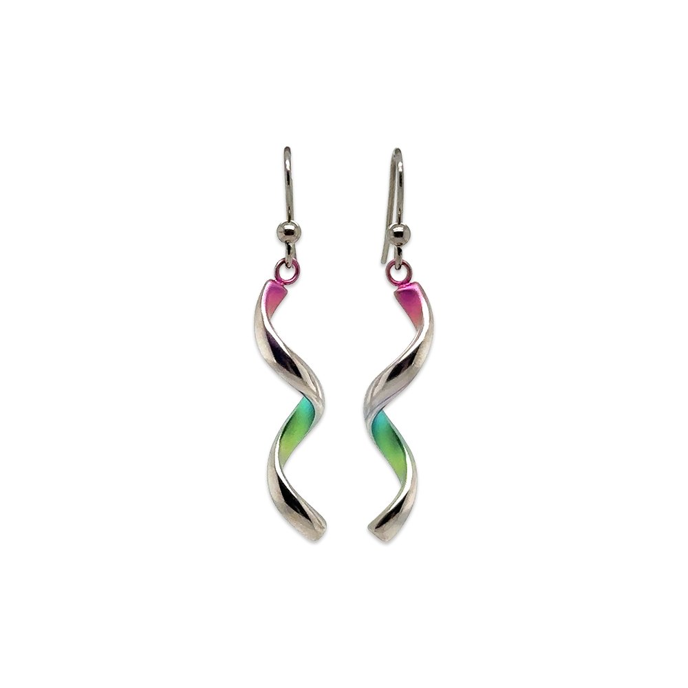 Spiral Drop Earrings