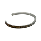 Leopard Slim Torc Bangle