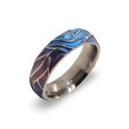 Tidal Wave Carved Ring