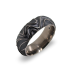 Tidal Wave Carved Ring