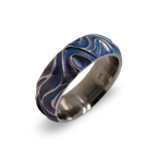 Tidal Wave Carved Ring