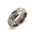 Tidal Wave Carved Ring