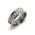 Concave Carved Ring