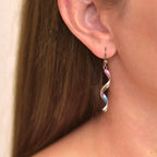 Spiral Drop Earrings