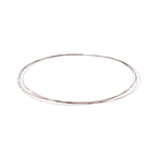 Stainless Steel Nylon Coated Multi-strand Necklace