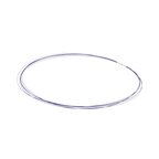 Stainless Steel Nylon Coated Multi-strand Necklace