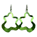 Large Splat Drop Earrings