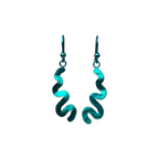 Squiggle Drop Earrings
