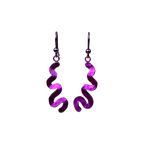 Squiggle Drop Earrings