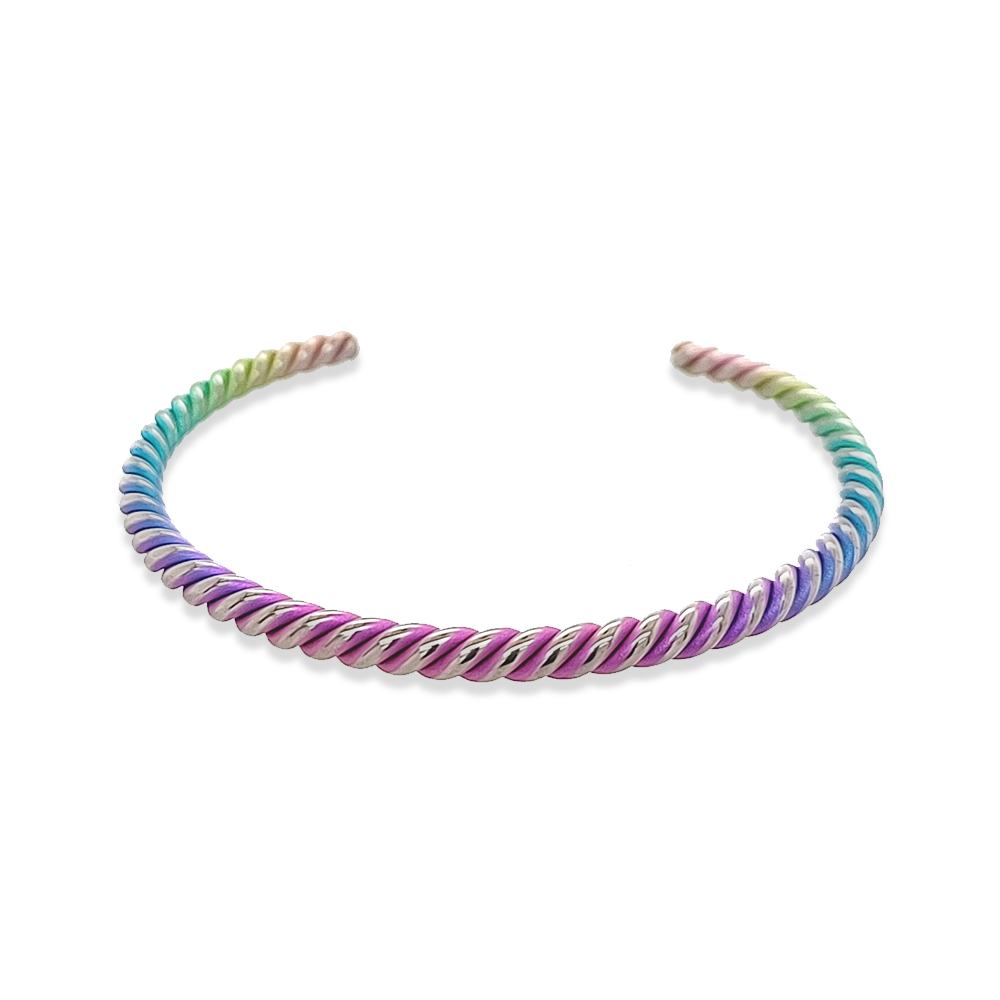 Slim Coil Bangle