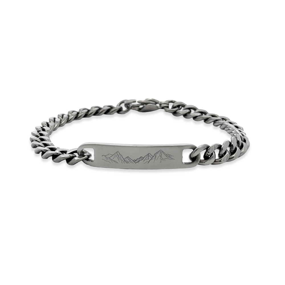 Flat Curb ID Bracelet