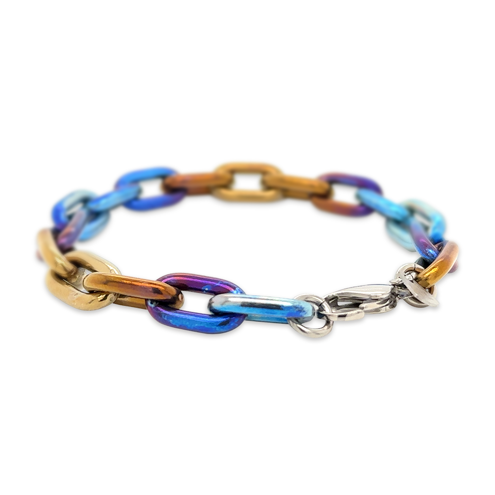 Denim Anchor Chain Bracelet