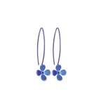 Large Four Petal Flower Hook Drops