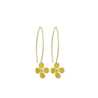 Large Four Petal Flower Hook Drops