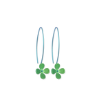 Large Four Petal Flower Hook Drops