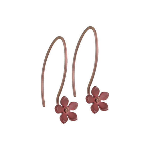 Small Five Petal Flower Hook Drops