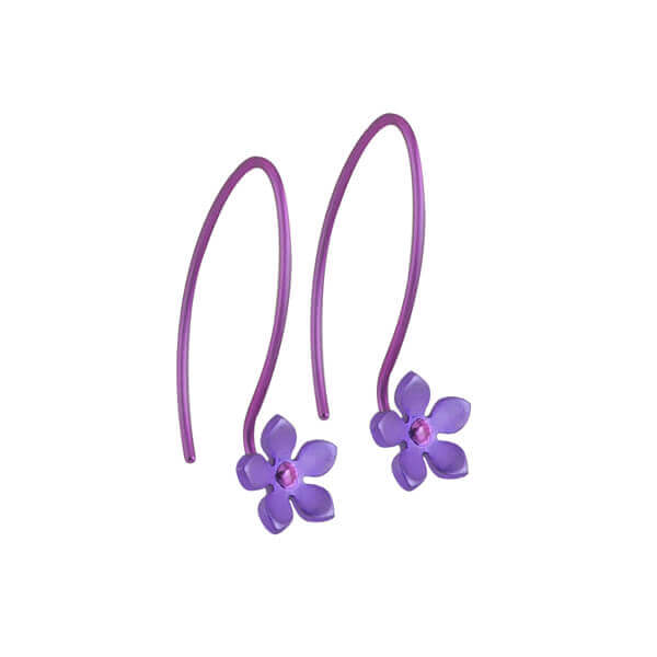 Small Five Petal Flower Hook Drops