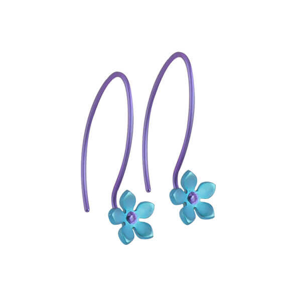 Small Five Petal Flower Hook Drops