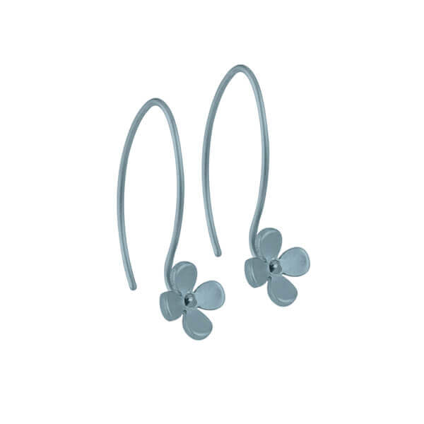 Small Four Petal Flower Hook Drops