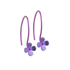 Small Four Petal Flower Hook Drops