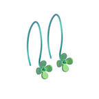 Small Four Petal Flower Hook Drops