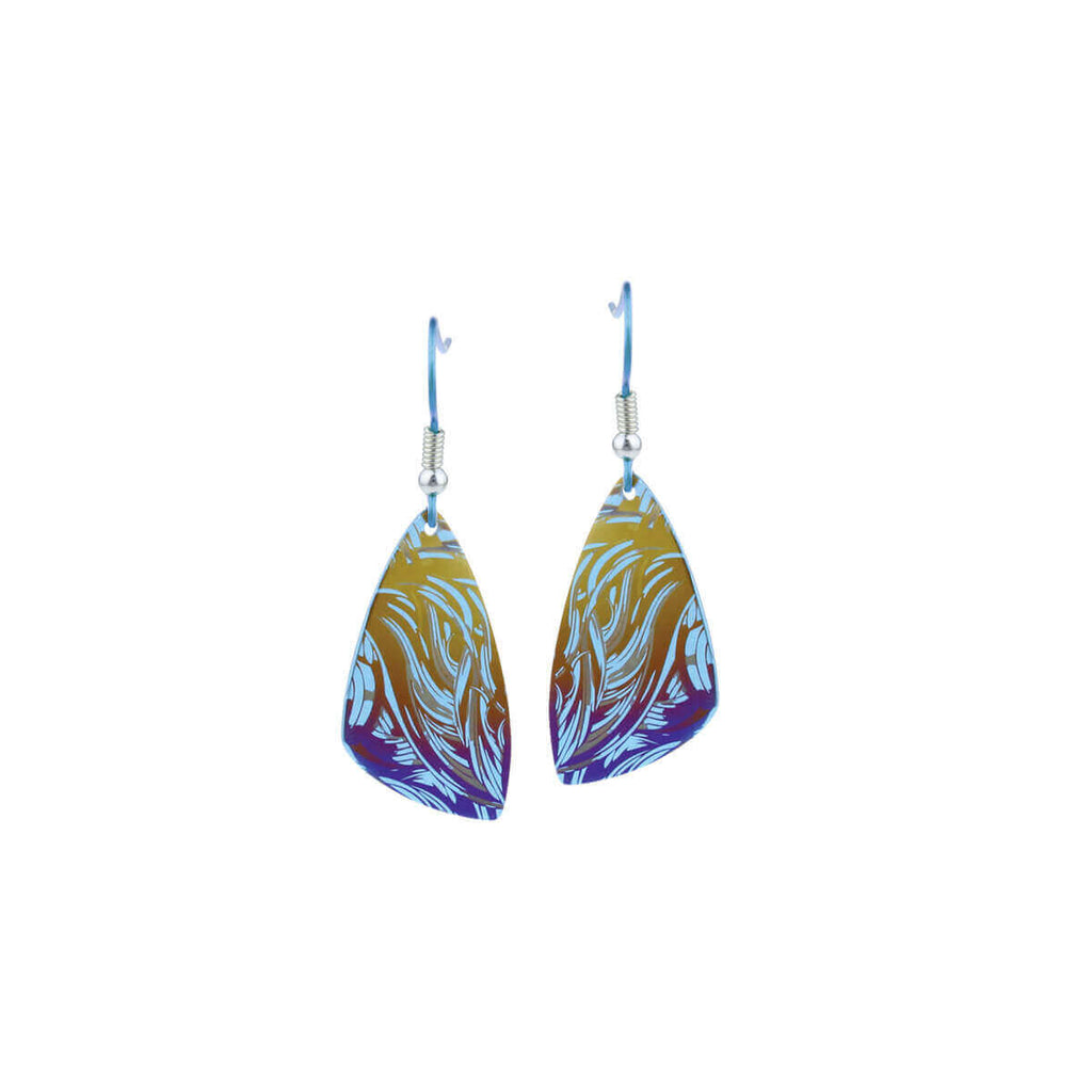 Small Swirl Plectrum Drops