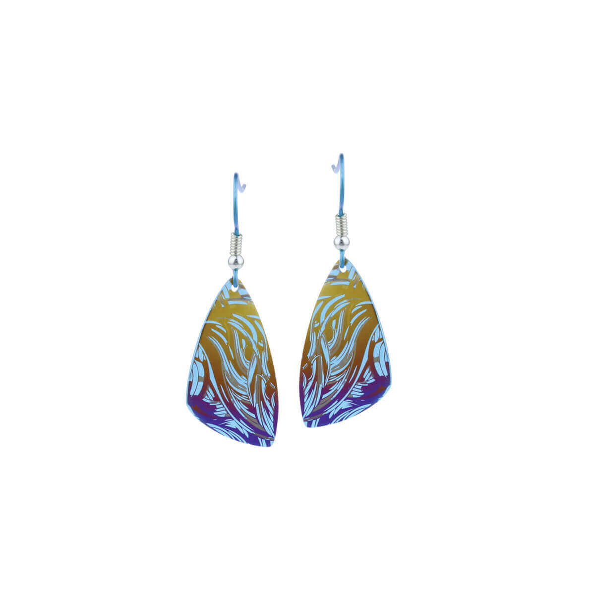 Small Swirl Plectrum Drops