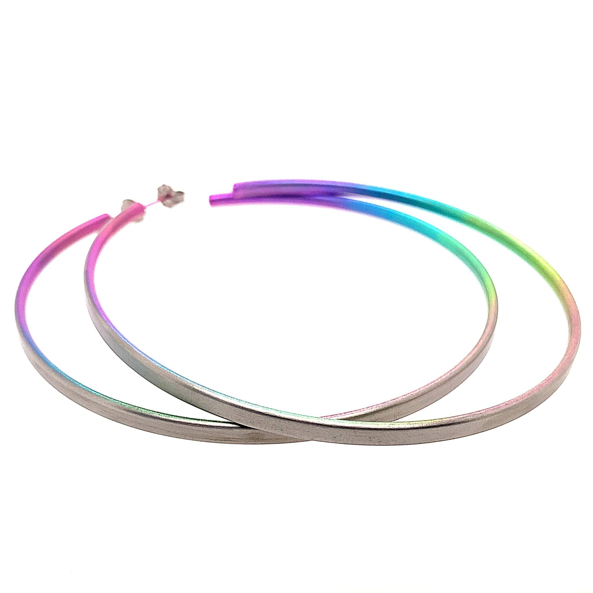 Extra Large Subtle Colour Hoops