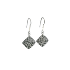Leopard Print Diamond Drops