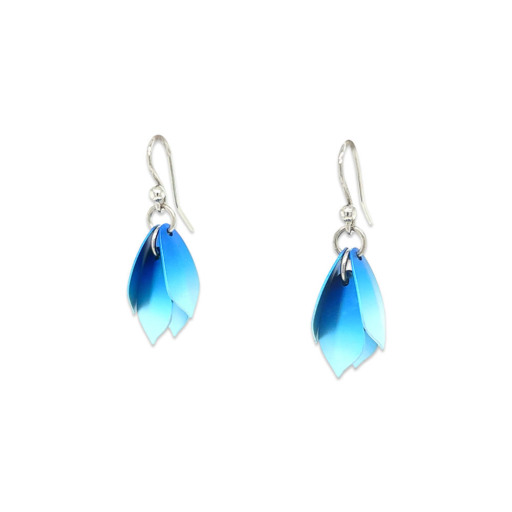 Small Wolf of the Woods Drop Earrings