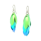 Large Wolf of the Woods Drop Earrings