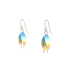 Small Wild Orchid Drop Earrings