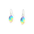 Small Wild Orchid Drop Earrings