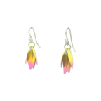 Small Wild Orchid Drop Earrings