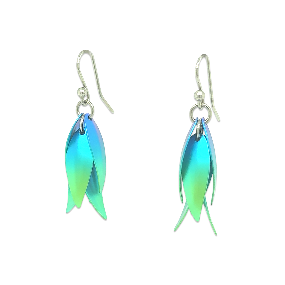 Wild Orchid Drop Earrings