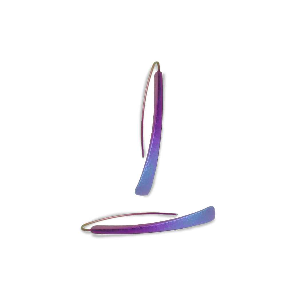 Forged Drop Earrings