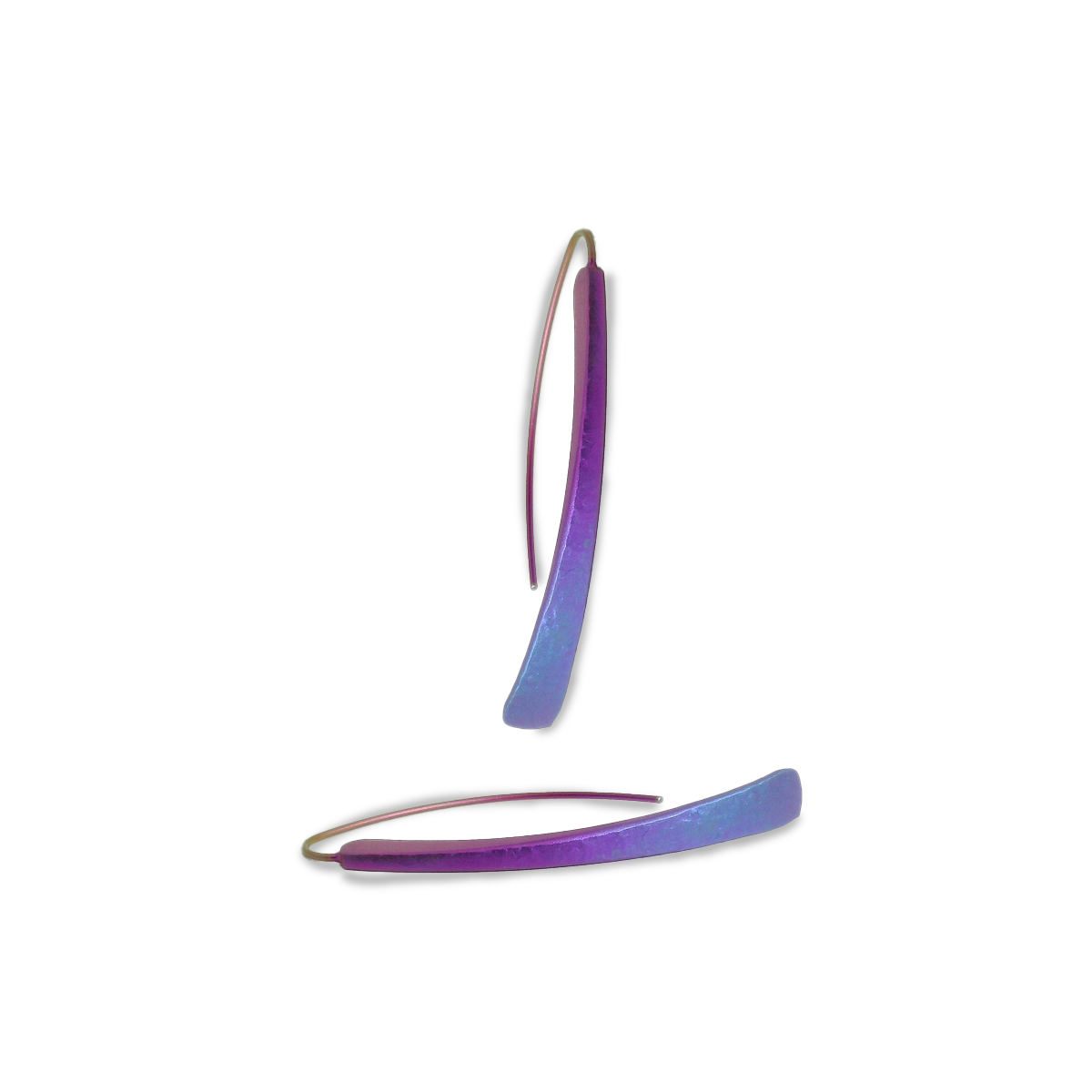 Forged Drop Earrings