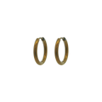 Medium Round Hinged Hoops