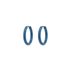 Medium Round Hinged Hoops