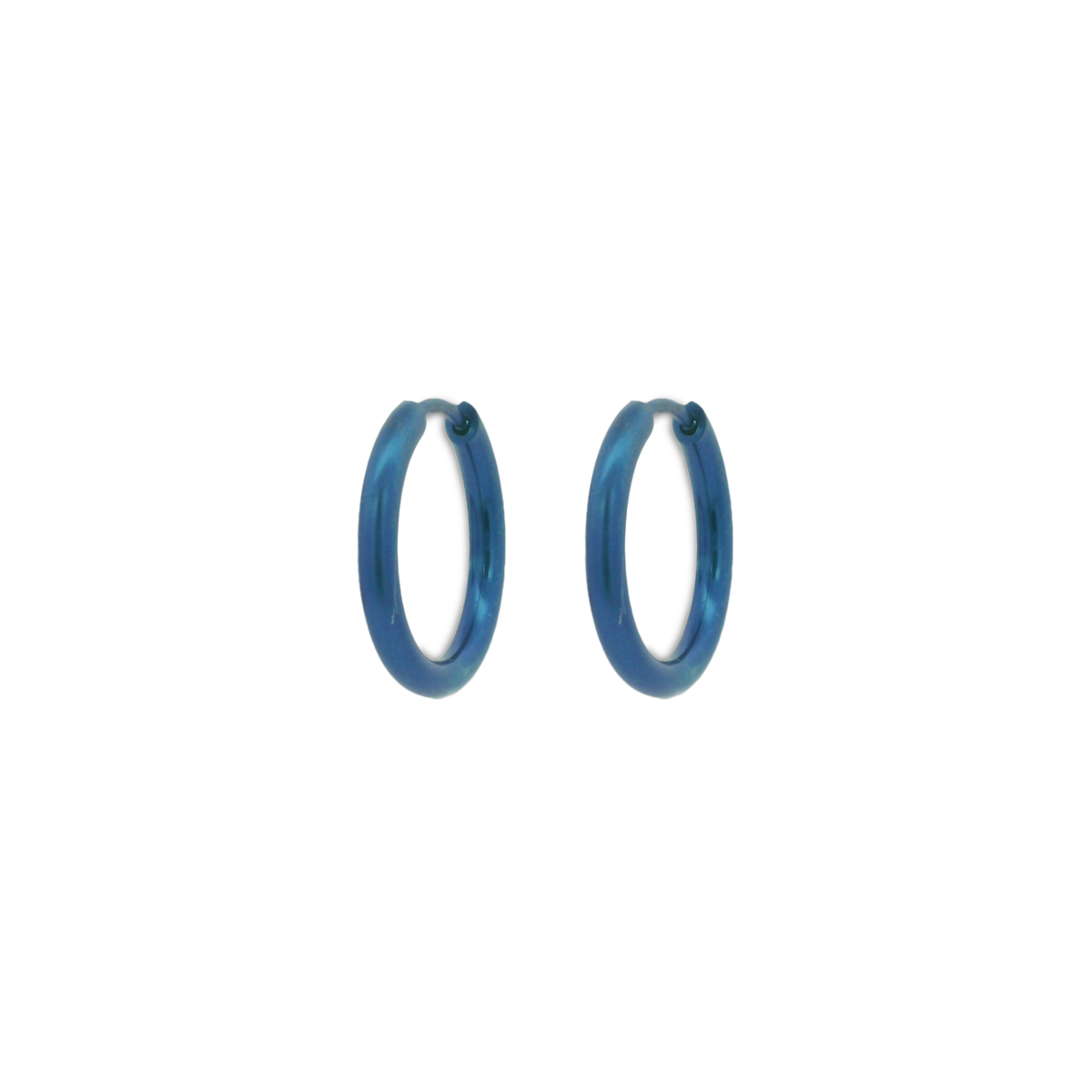 Medium Round Hinged Hoops