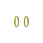 Medium Round Hinged Hoops