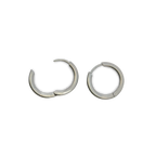 Medium Round Hinged Hoops