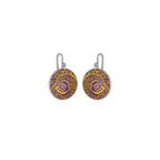 Ammonite Drop Earrings