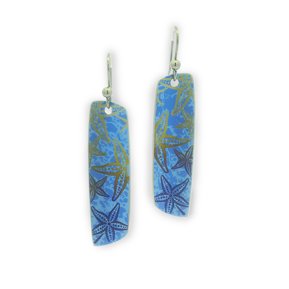 Starfish Drop Earrings