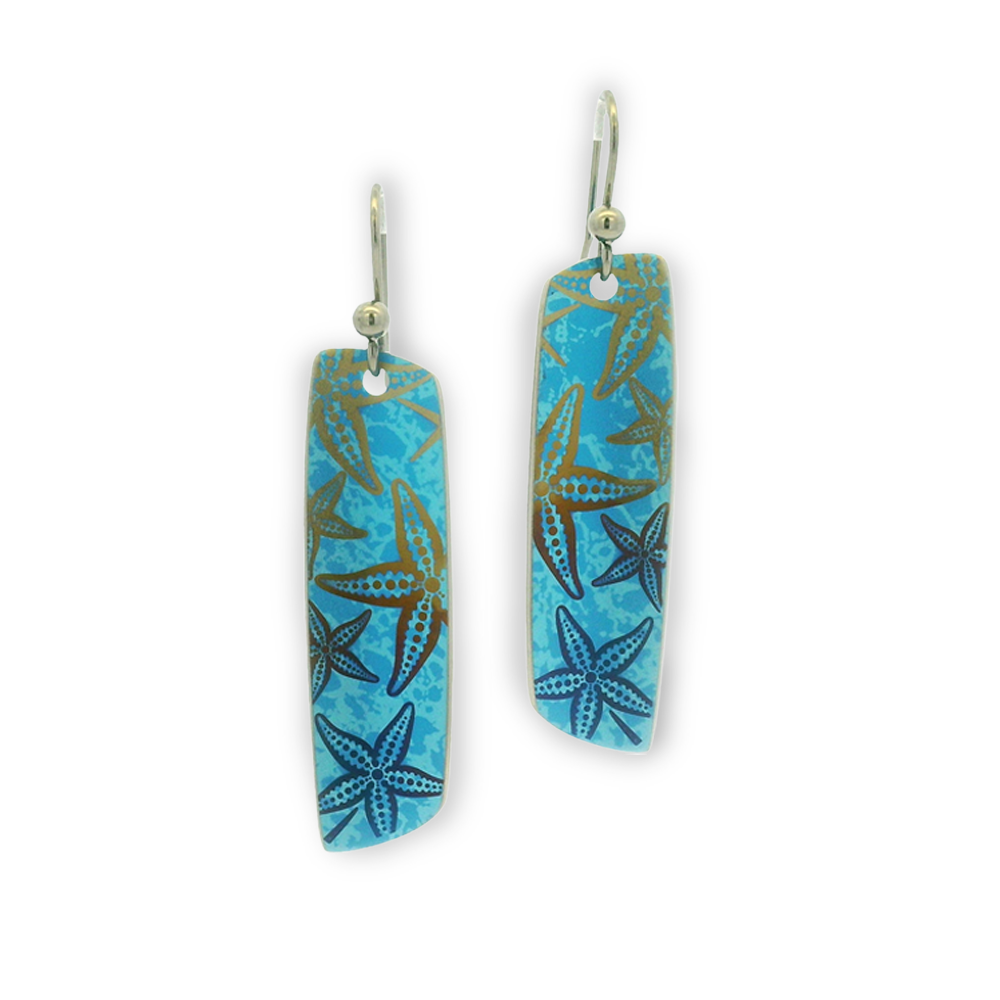Starfish Drop Earrings