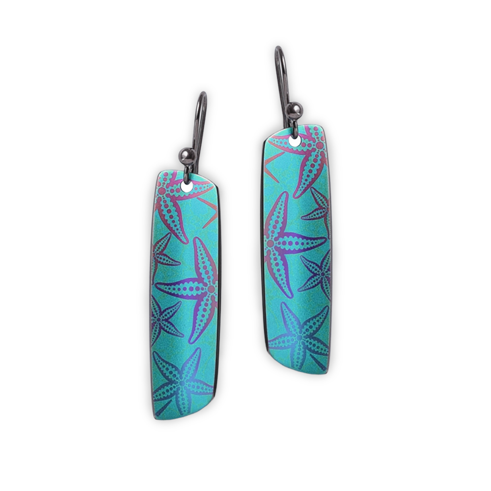 Starfish Drop Earrings